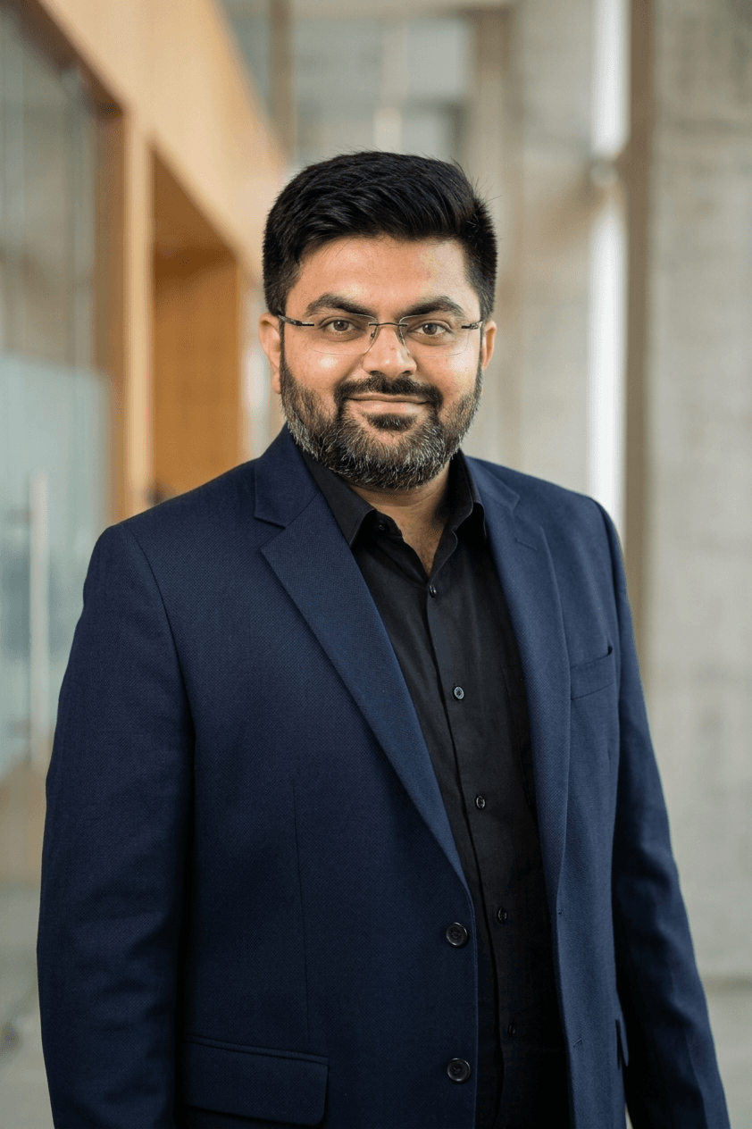 Studio portrait of Amit Joshi, Founder of TruPay Capital Solutions LLP